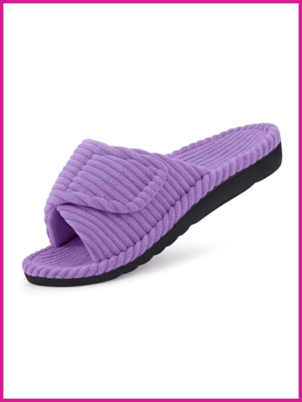 Orthopedic Slippers for Women Arch Support Open Toe House Shoes